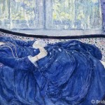 Girl in Blue, 1917 (oil on canvas)