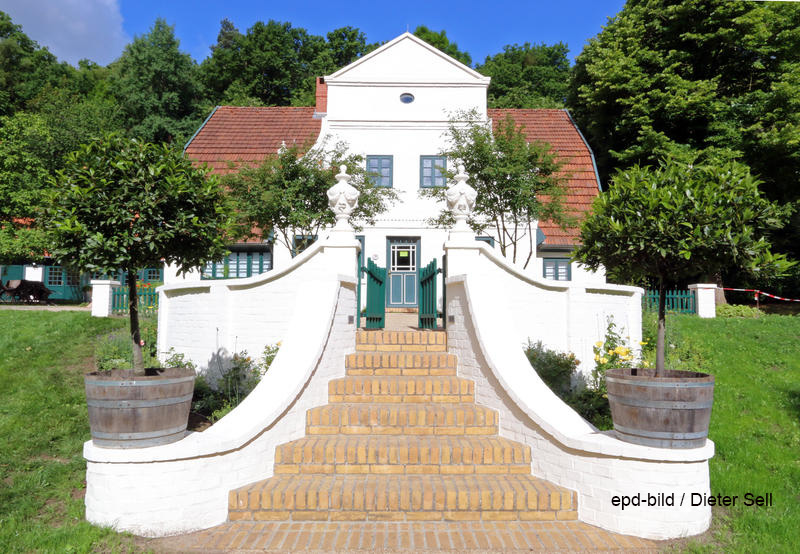 Berühmte Worpsweder Barkenhoff-Ansicht wieder hergestellt