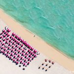 Blick über South Miami Beach in Miami, Florida, USA