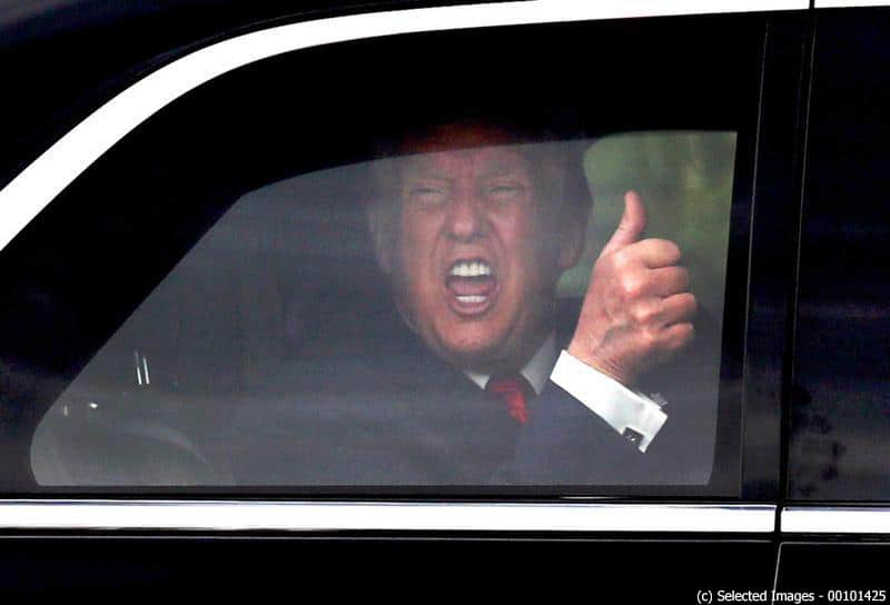 Trump Arrives In Florida For Environmental Address