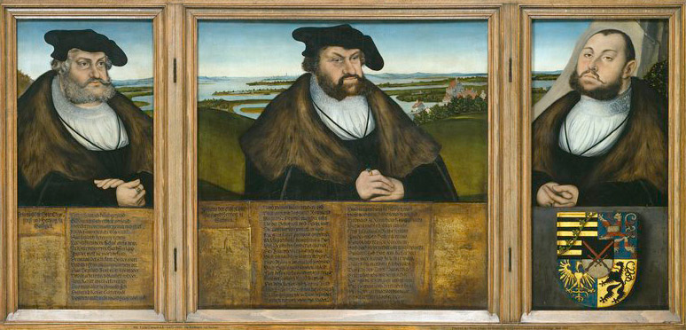 Tafelbild / Öl auf Holz (1532) von Lucas Cranach d.Ä. <span style=