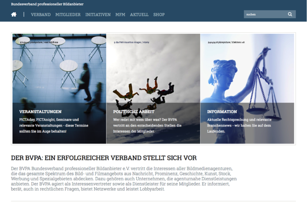Startseiten_Relaunch_BVPA